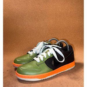 Women’s Nike Dunk Low ‘Green Mandarin’ Shoes Size 8